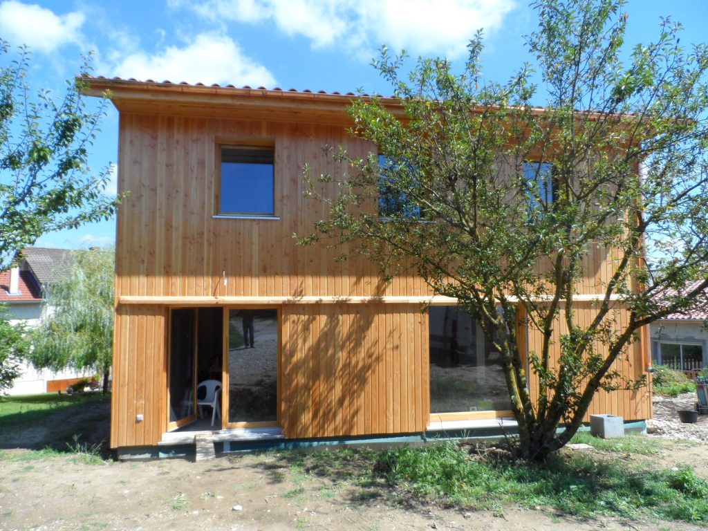 Maison individuelle à ossature bois