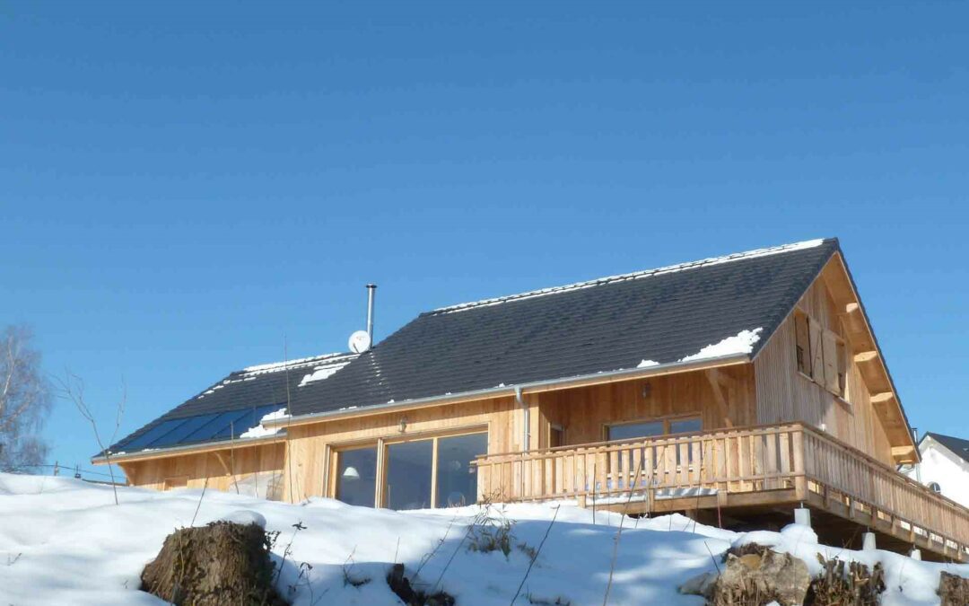 Entre Lyon et le Lac Léman une maison alliant tradition et économie d’énergie